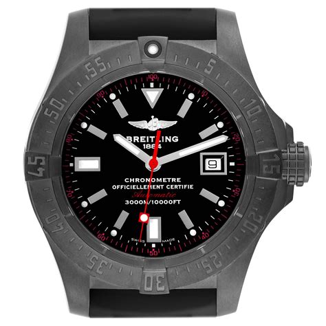 breitling blacksteel code red limited edition 1000|Breitling Avenger Seawolf Code Red Blacksteel Limited Watch .